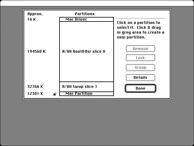 Partition Scheme