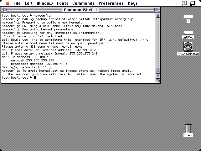 Configuring Networking