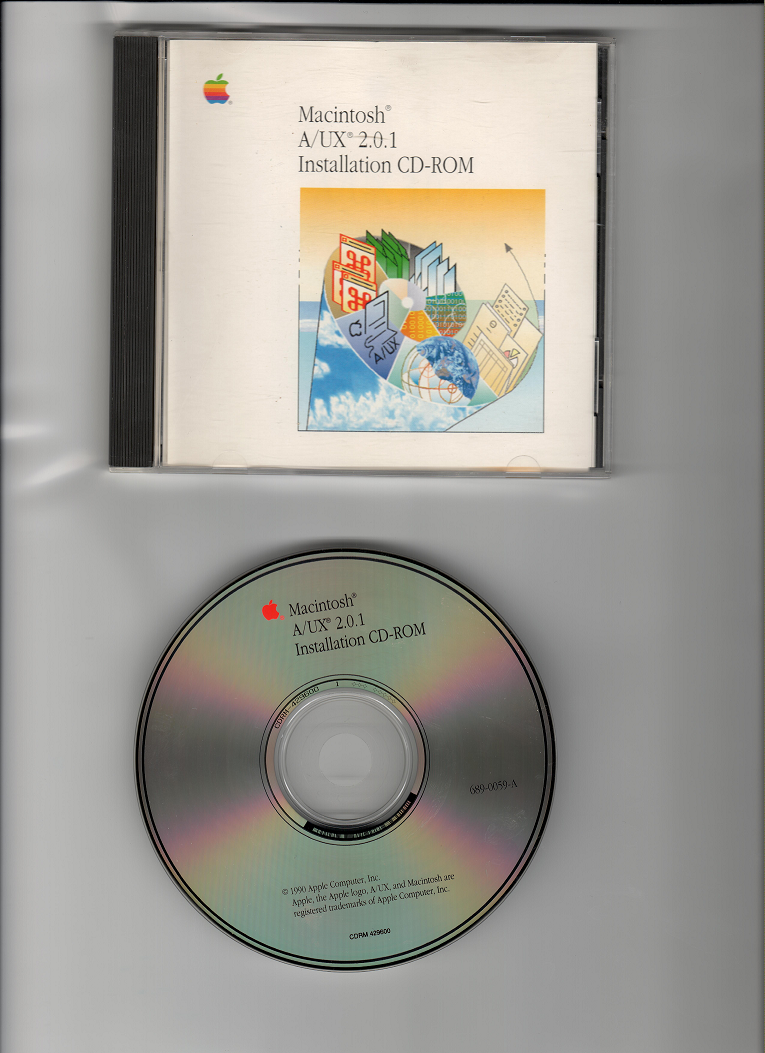 A/UX 2.0.1 cd-rom